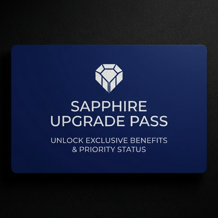 Sapphire Upgrade Pass