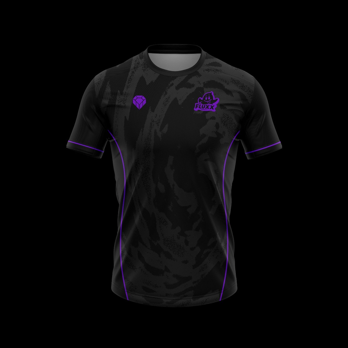 Fluxx Esports Official 2026 Esports Jersey - Black/Purple