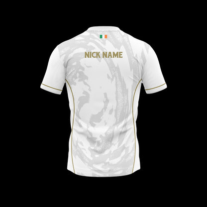 Fluxx Esports Official 2026 Esports Jersey - White/Gold